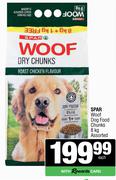 Spar Woof Dog Food Chunks Assorted-8Kg