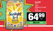 Sunlight 5 In 1 Auto Washing Powder Assorted-2kg
