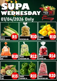 SUPA Store : Supa Wednesday (01 April 2026 Only!)