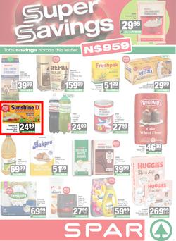 SPAR & SUPERSPAR Namibia : Super Savings (08 July - 21 July 2026), page 1