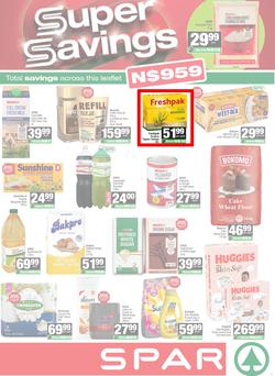 SPAR & SUPERSPAR Namibia : Super Savings (08 July - 21 July 2026), page 1
