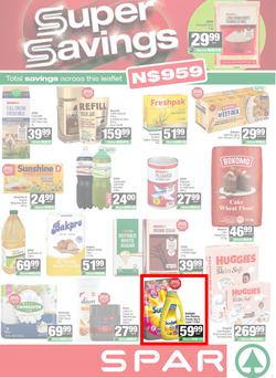 SPAR & SUPERSPAR Namibia : Super Savings (08 July - 21 July 2026), page 1