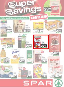 SPAR & SUPERSPAR Namibia : Super Savings (08 July - 21 July 2026), page 1