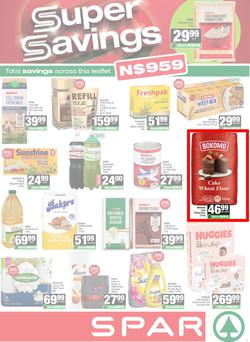 SPAR & SUPERSPAR Namibia : Super Savings (08 July - 21 July 2026), page 1