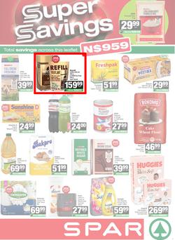 SPAR & SUPERSPAR Namibia : Super Savings (08 July - 21 July 2026), page 1