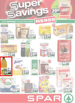 SPAR & SUPERSPAR Namibia : Super Savings (08 July - 21 July 2026), page 1