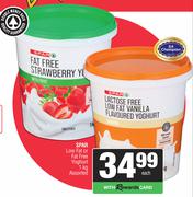 Spar Low Fat Or Fat Free Yoghurt-1Kg