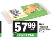 Spar Processed Chesse Slices-400g
