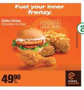 Chikka Chicken Chowdown & Chips