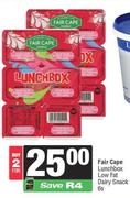 Fair Cape Lunchbox Low Fat Dairy Snack-For 2 x 6s