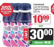 Lancewood Low Fat Drinking Yoghurt-225ml
