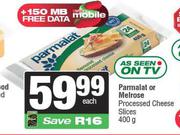Parmalat Or Melrose Processed Cheese Slices-400g