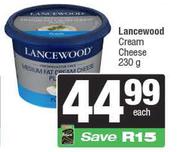 Lancewood Cream Cheese-230g