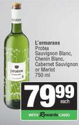 L'ormarans Protea Sauvignon Blanc,Chenin Blanc,Cabernet Sauvignon Or Merlot-750ml