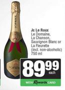 Jc Le Roux Le Domaine,La Chanson,Sauv Blanc Or La Fleurette-750ml