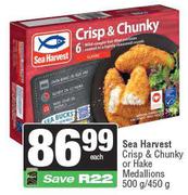 Sea Harvest Crisp & Chunky Or Hake Medallions-500g/450g