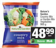 Nature's Garden Country Mix Or Garden Mix Vegetables-900g