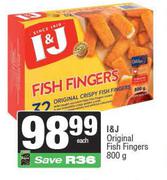 I&J Original Fish Fingers-800g