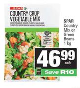 Spar Country Mix Or Green Beans-1Kg