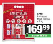 Spar Processed Meat Hamper-4.2Kg