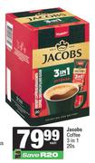 Jacobs Coffee 3 In 1-20s