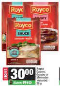 Royco Sauces, Gravies Or Marinades Assorted-For 2 x 38g