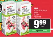 Spar 100% Fruit Juice Blend Assorted-200ml