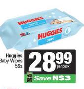 Huggies Baby Wipes-56s Per Pack