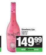 Strawberry Lips Liqueur-750ml