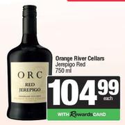 Orange River Cellars Jerepigo Red-750ml
