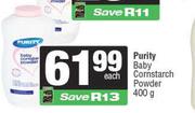 Purity Baby Cornstarch Powder-400g