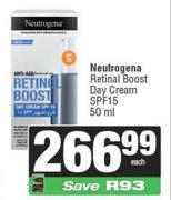 Neutrogena Retinol Boost Day Cream SPF15-50ml