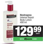 Neutrogena Intense Repair Body Lotion-400ml