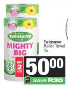 Twinsaver Roller Towel-For 2 x 1s