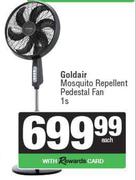 Goldair Mosquito Repellent Pedestal Fan-1s