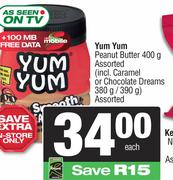 Yum Yum Peanut Butter-400g