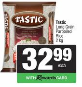 Tastic Long Grain Parboiled Rice-2Kg