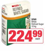 Spar White Refined Sugar-10Kg