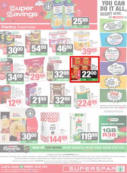SUPERSPAR Eastern Cape (Country) : Super Savings (20 January - 08 February 2026), page 8