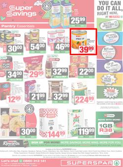 SUPERSPAR Eastern Cape (Country) : Super Savings (20 January - 08 February 2026), page 8