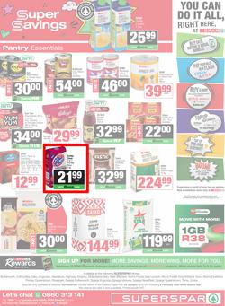 SUPERSPAR Eastern Cape (Country) : Super Savings (20 January - 08 February 2026), page 8