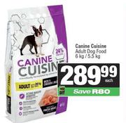 Canine Cuisine Adult Dog Food-6Kg/5.5Kg