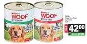 Spar Woof Dog Food-For 2 x 820g