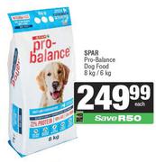 Spar Pro Balance Dog Food-8Kg/6Kg