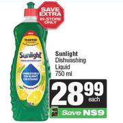 Sunlight Dishwashing Liquid-750ml