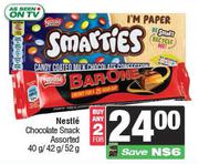 Nestle Chocolate Snack Assorted-For 2 x 40g/42g/52g