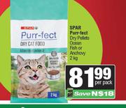 Spar Purr Fect Dry Pellets Ocean Fish Or Anchovy-2Kg Per Pack