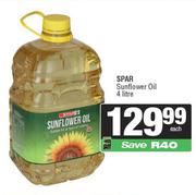 Spar Sunflower Oil-4L