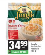 Jungle Instant Oats Assorted-750g