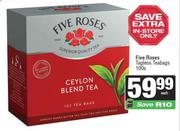 Five Roses Tagless Teabags-100s